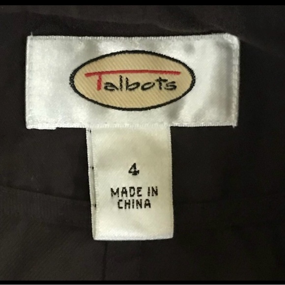 Talbots Brown Cotton Jacket Size 4 - Picture 3 of 10